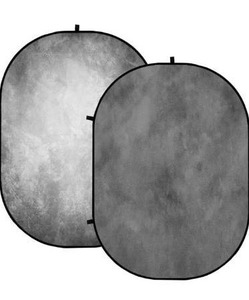 lot 63361 image: Kate Pop up Collapsible Backdrop for Photography Folded Double Side Gray Grey Collapsible Background for Photographers, 5x6.5ft