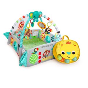 lot 63362 image: Bright Starts 5-in-1 Your Way Ball Play Activity Gym & Ball Pit - Neutral, Ages Newborn 