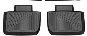 lot 63386 image: OEDRO Floor Mats Fit for 2011-2022 Dodge ChargerChrysler 300 (RWD), Black TPE All Weather 2nd Seat Custom Fit Liners