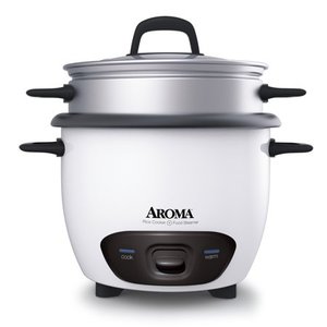 lot 35006 image: Aroma Arc-743-1NG 6-Cup Pot Style Rice Cooker