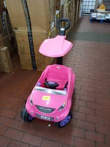 lot 35097 image: rinsel Pink plastic car