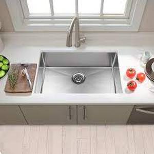 lot 35012 image: stainless steel sink