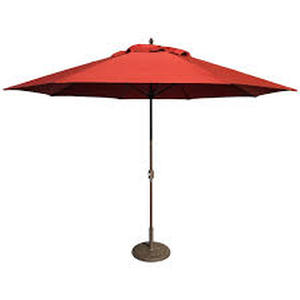 lot 35043 image: tropi shade red patio umbrella 6ft