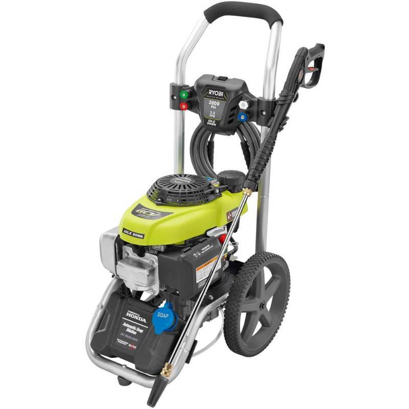lot 2161 image: Ryobi 2800 PSI Honda Motor Gas Pressure Washer