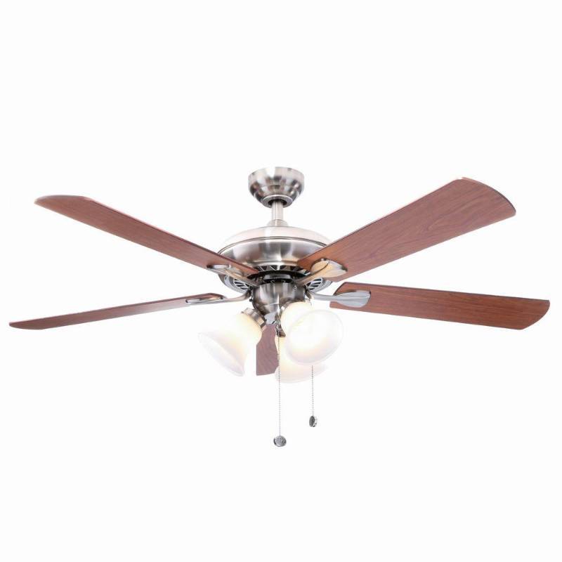 lot 2283 image: Hampton Bay Scottsdale 52 Ceiling Fan Factory Sealed