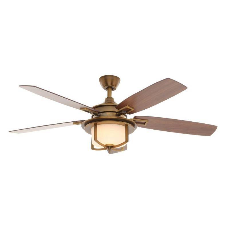 lot 2311 image: Hampton Bay Devereaux II 52 Ceiling Fan