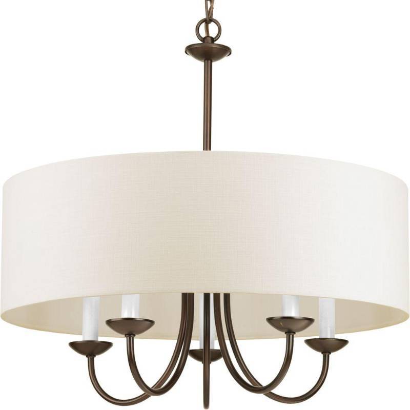 lot 2331 image: Progress Lighting 5 Light Chandelier