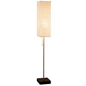 lot 2432 image: Paper Shade Floor Lamp