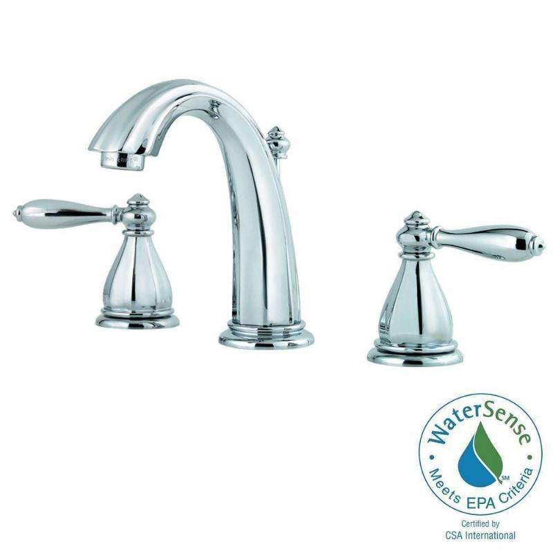 lot 2451 image: Pfister Portola 8 Widespread Lavatory Faucet