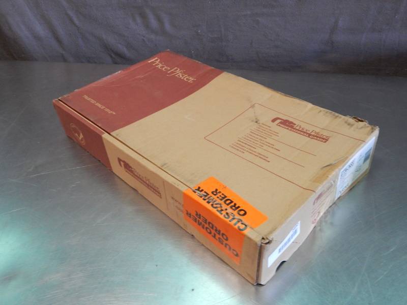 lot 2492 image: Pfister Stainless Steel Single Control Kitchen Faucet