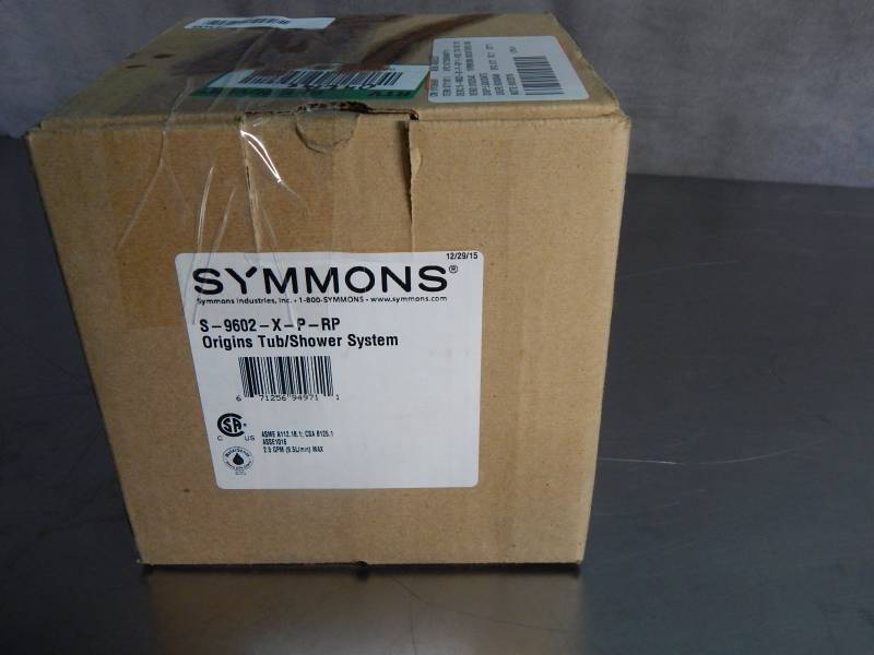 lot 2508 image: Symmons Origins Tub Shower Valve
