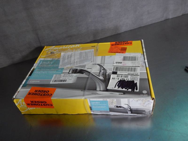 lot 2527 image: American Standard Jardin Pull Out Kitchen Faucet Factory Sealed