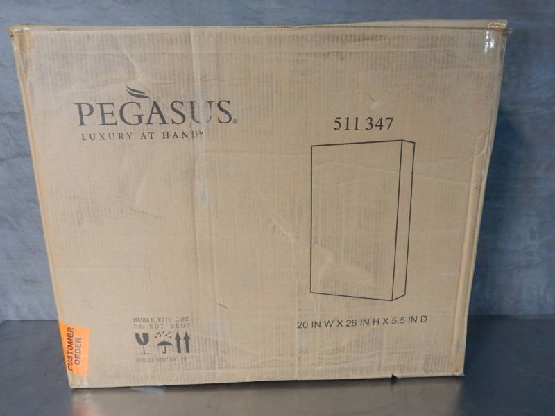 lot 2549 image: Pegasus Deco Framed Medicine Cabinet
