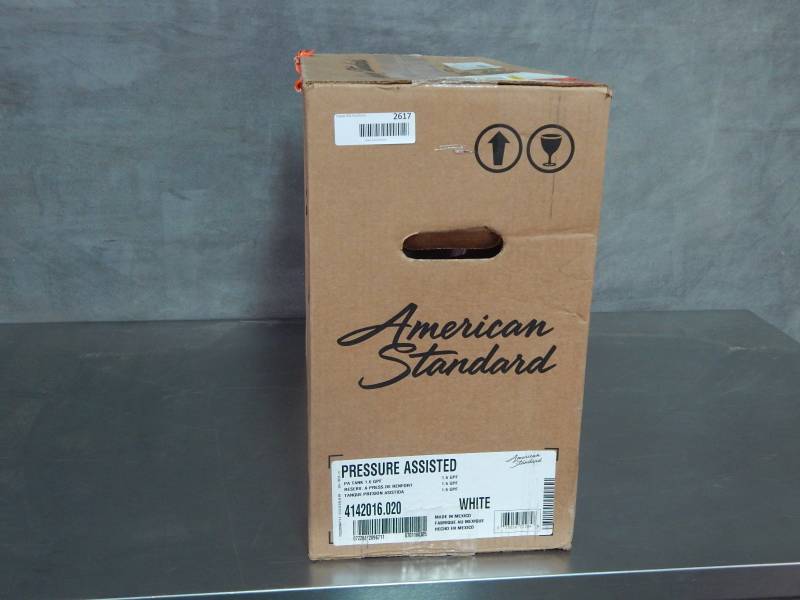 lot 2617 image: American Standard Pressure Assisted Toilet Tank