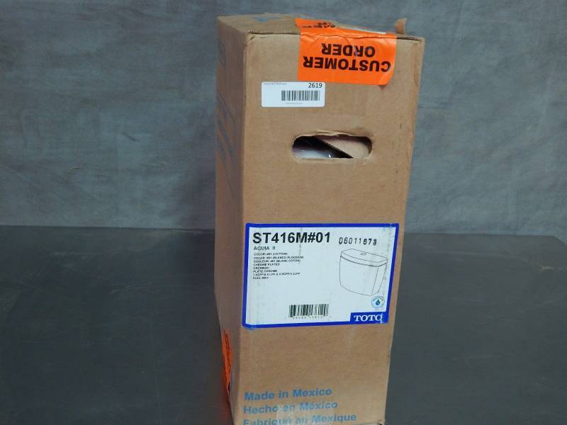 lot 2619 image: Toto Toilet Tank