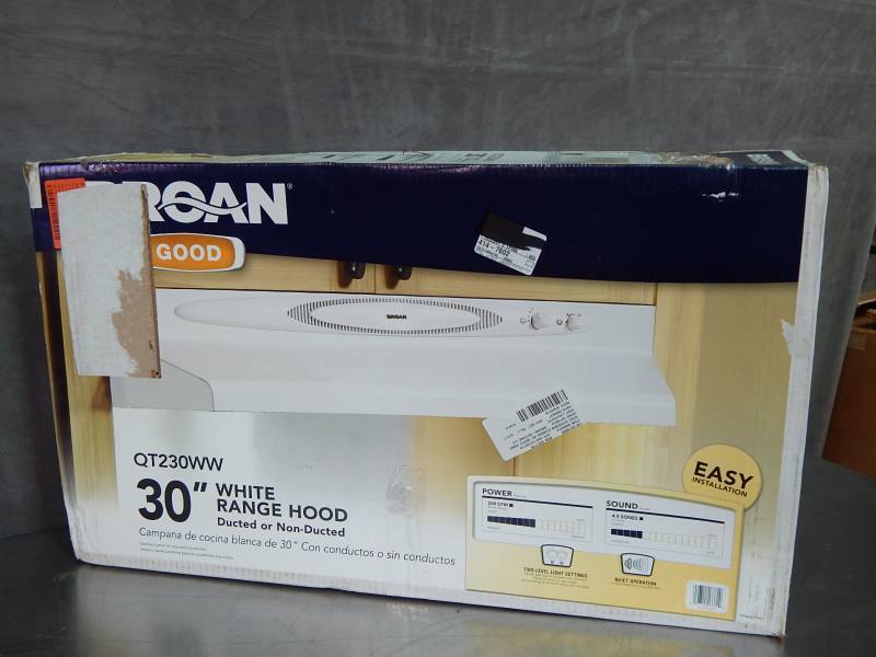 lot 2623 image: Broan 30 Range Hood