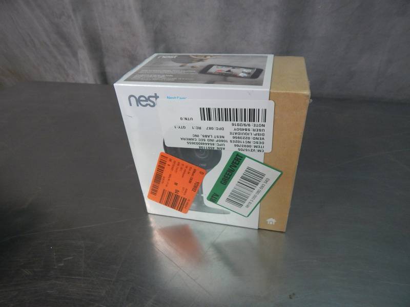 lot 2678 image: Nest Cam Factory Shrink Wrapped