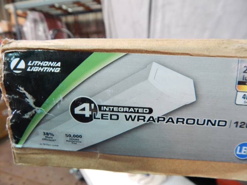 lot 2691 image: Lithonia Lighting LED Wraparound Lights