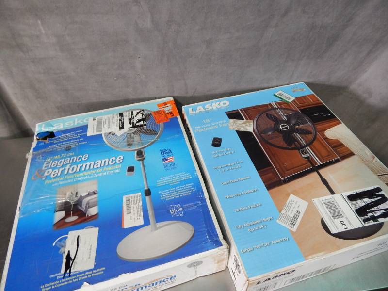 lot 2724 image: Lot of Lasko Fans