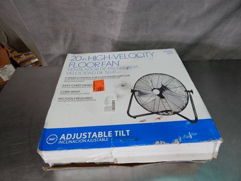 lot 2725 image: 20 High Velocity Floor Fan