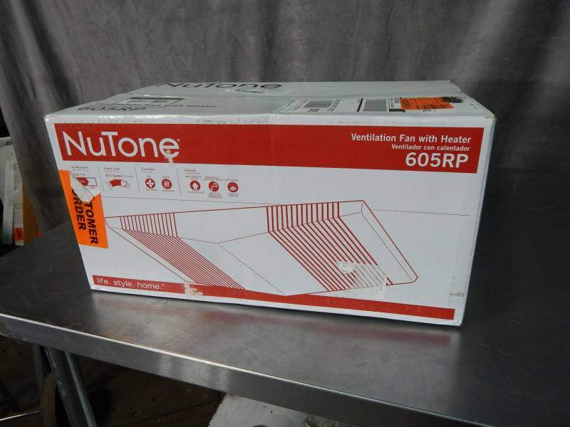 lot 2769 image: Nutone Ventilation Fan With Heater