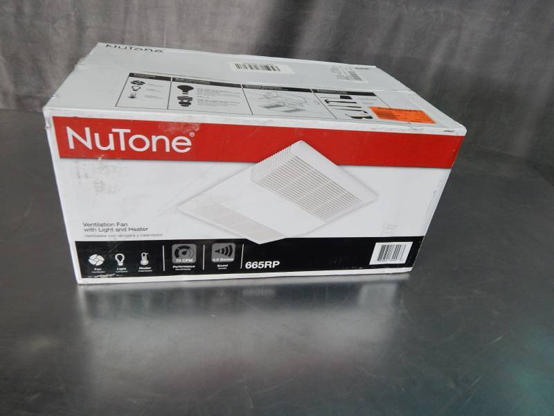 lot 2770 image: Nutone Ventilation Fan With Heater and Light