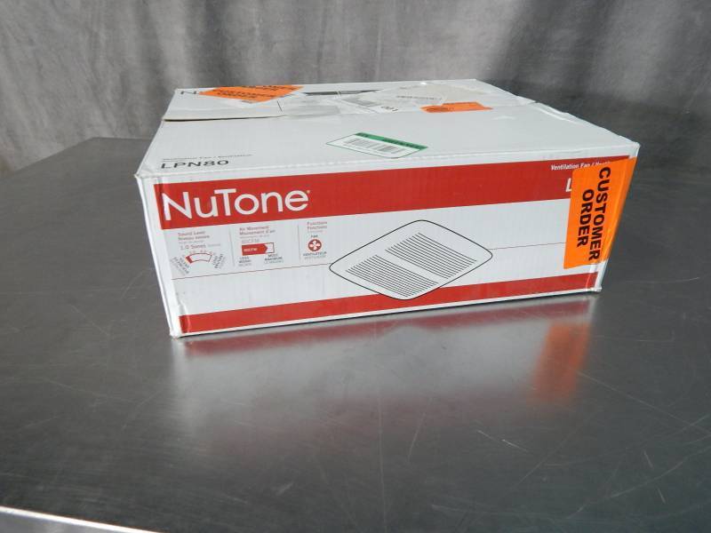 lot 2771 image: Nutone Ventilation Fan