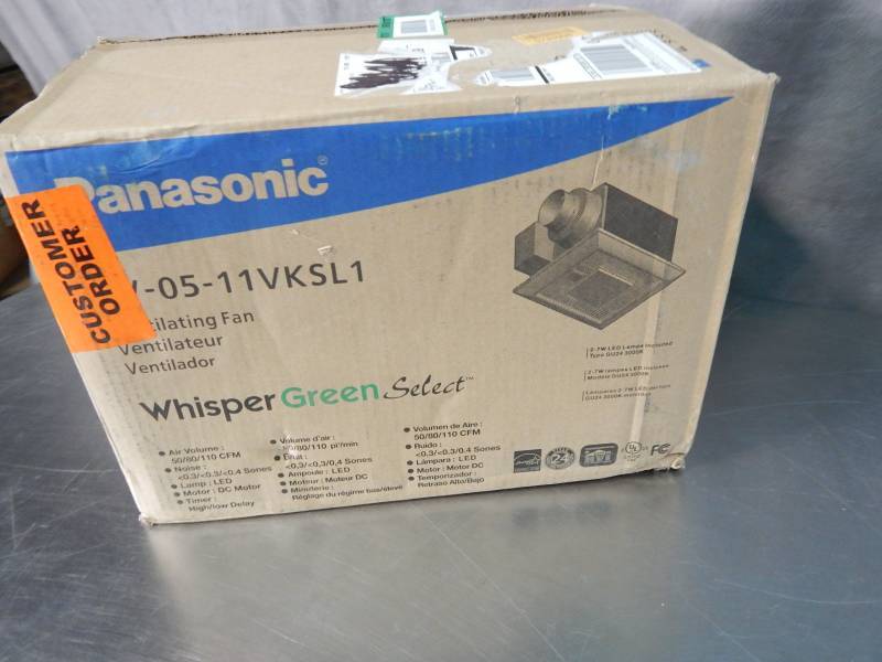 lot 2773 image: Panasonic Ventilation Fan