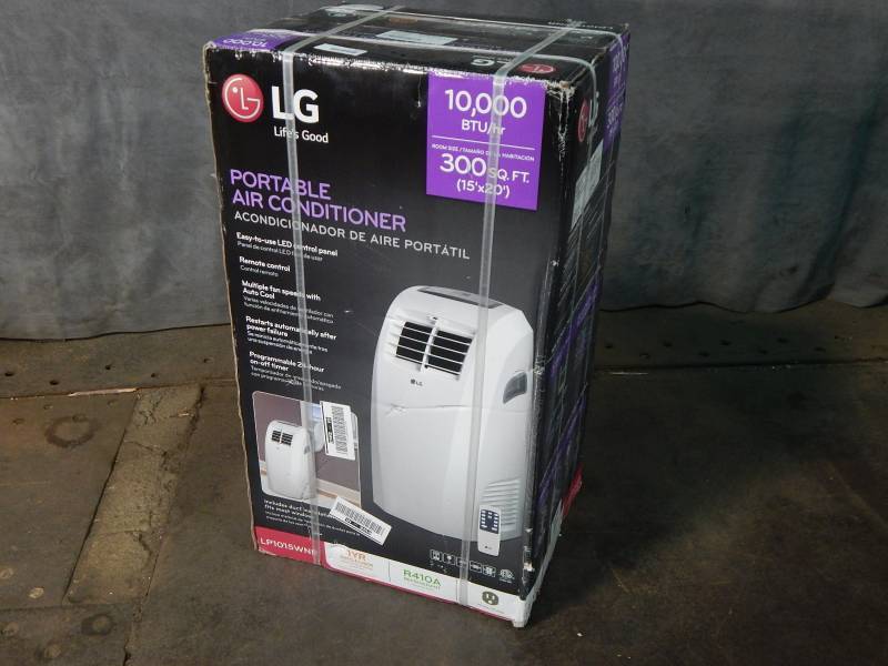 lot 2137 image: LG 10,000 BTU Portable Air Conditioner Factory Sealed