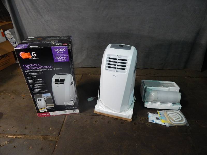 lot 2140 image: LG 10,000 BTU Portable Air Conditioner