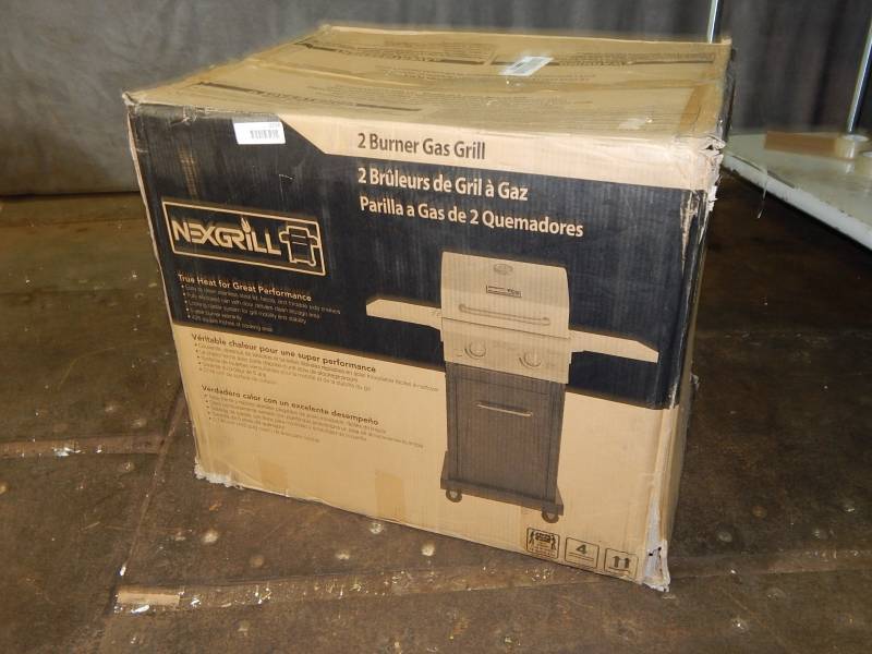 lot 2158 image: Nexgrill 2 Burner Gas Grill Factory Sealed