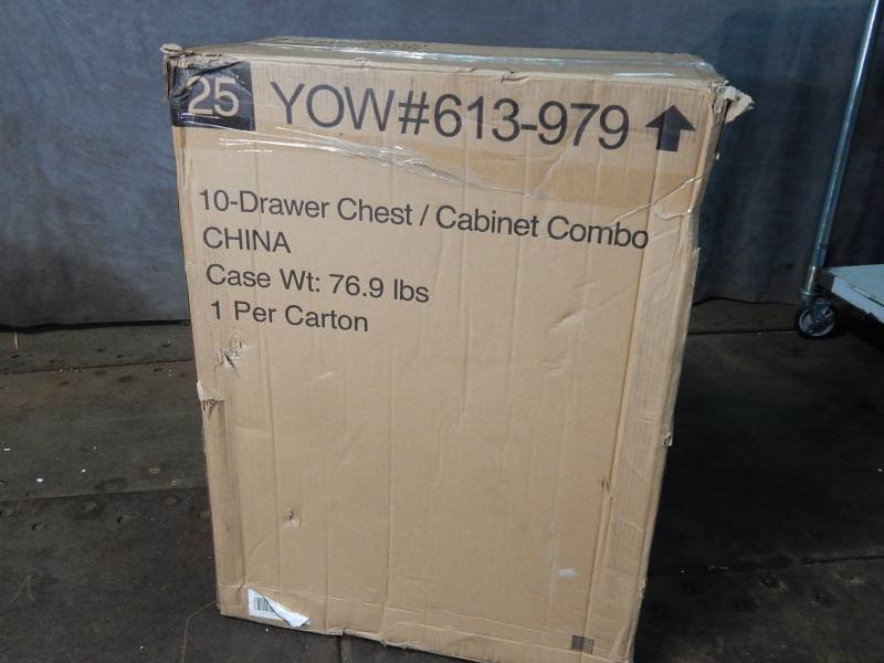 lot 2159 image: HDX 10 Drawer Combo Tool Box