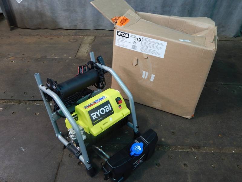 lot 2165 image: Ryobi 2000 PSI Electric Pressure Washer
