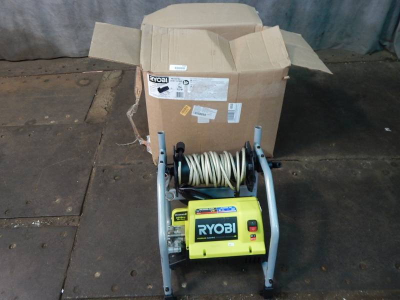 lot 2166 image: Ryobi 2000 PSI Electric Pressure Washer