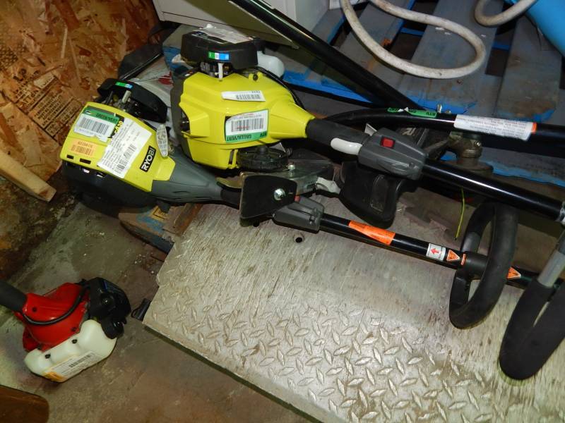 lot 2192 image: Lot of Ryobi Gas Trimmer and Edger