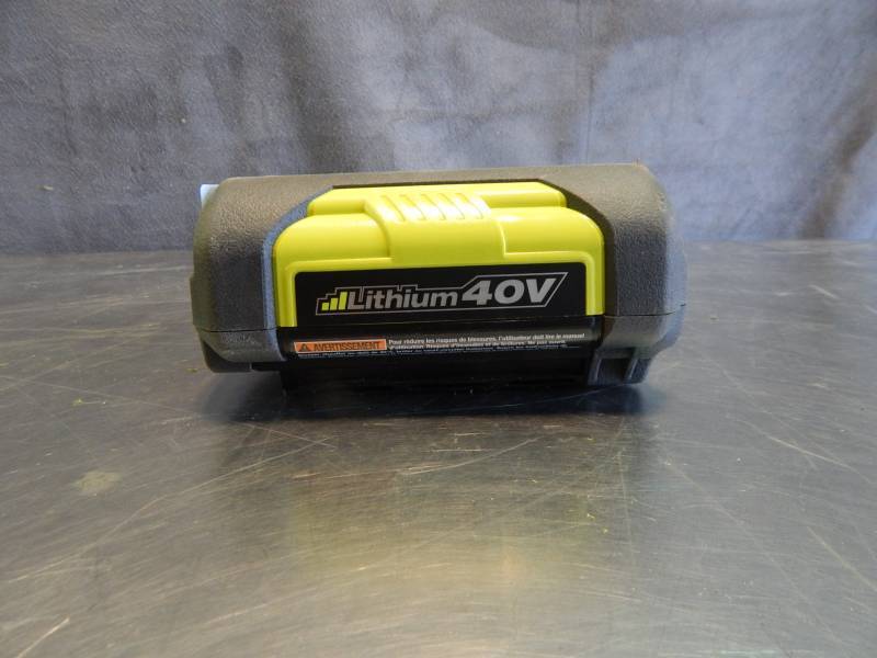 lot 2196 image: Ryobi 40v Lithium Battery