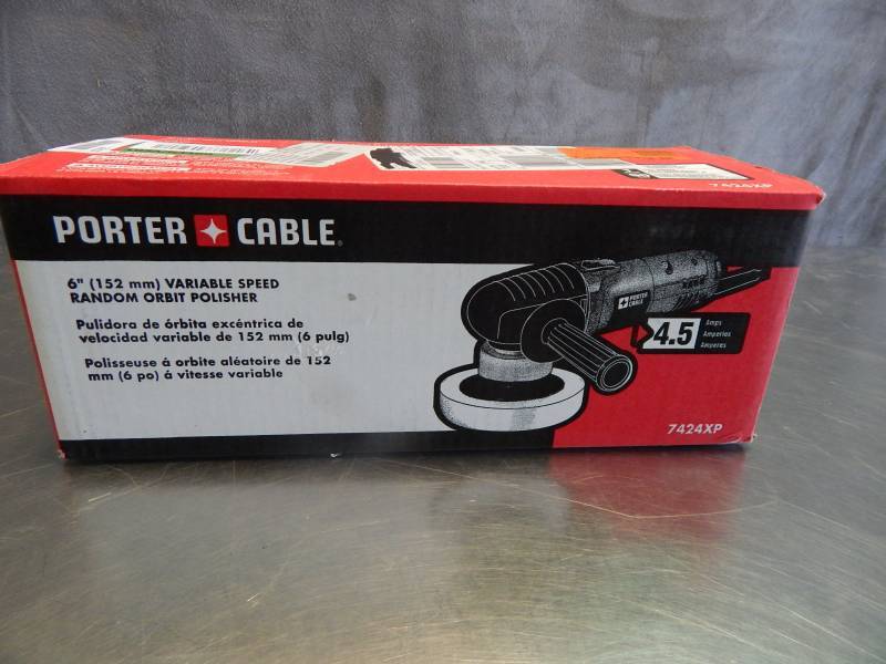 lot 2217 image: Porter Cable Variable Speed Random Orbit Polisher