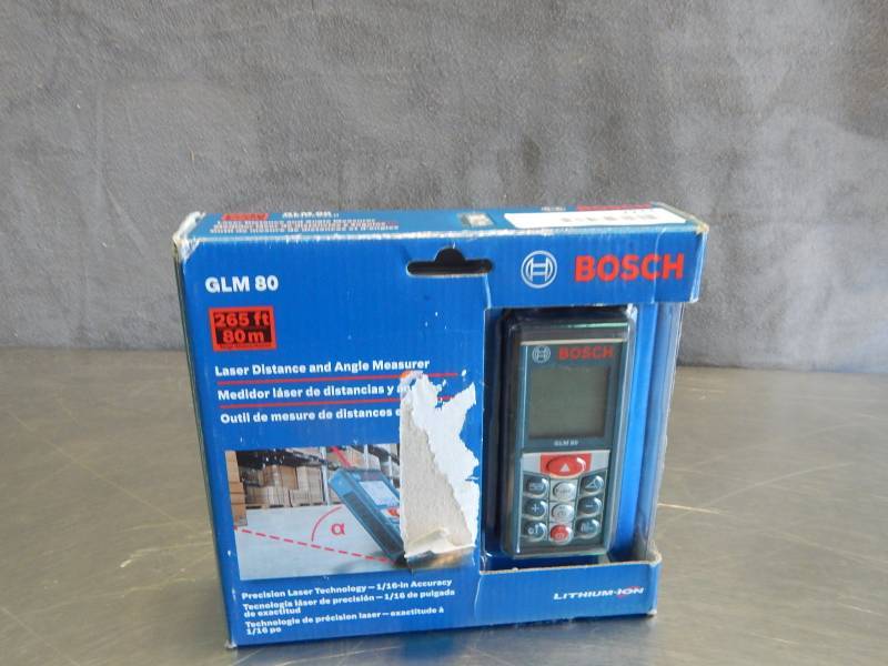 lot 2233 image: Bosch Laser Distance and Angle Measurer