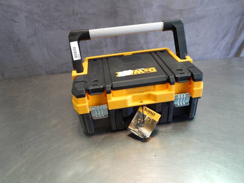 lot 2239 image: DeWalt T-Stack Stackable Organizer