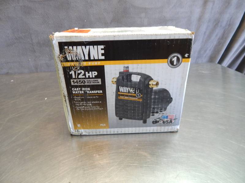 lot 2260 image: Wayne 12hp Water Transfer Pump