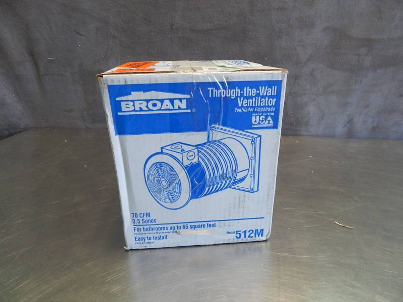 lot 2261 image: Broan Through The Wall Ventilator