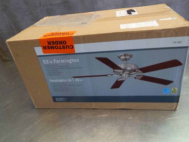 lot 2278 image: 52 Farmington Ceiling Fan Factory Sealed
