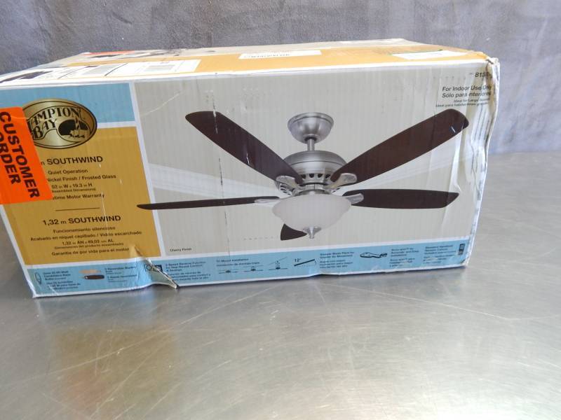 lot 2292 image: Hampton Bay Southwind 52 Ceiling  Fan