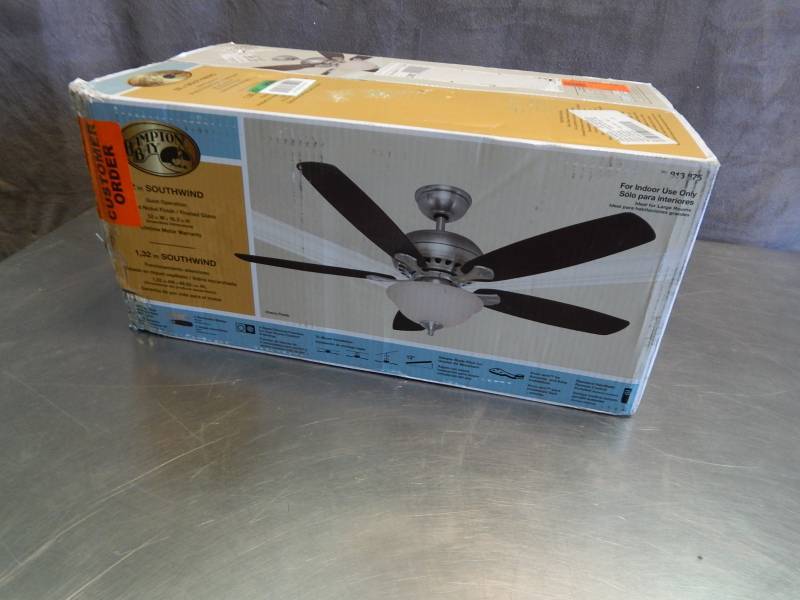 lot 2293 image: Hampton Bay Southwind 52 Ceiling  Fan Factory Sealed