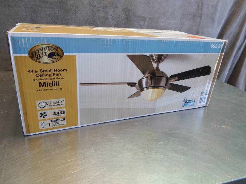 lot 2296 image: Hampton Bay Midili 44 Ceiling Fan