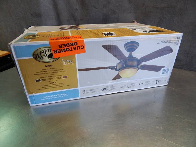 lot 2297 image: Hampton Bay Midili 44 Ceiling Fan