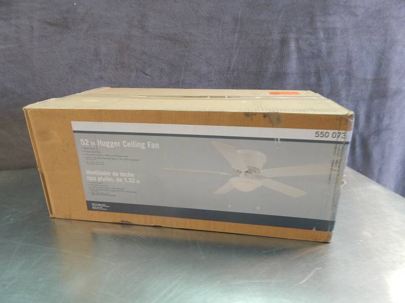 lot 2308 image: 52 Hugger Ceiling Fan