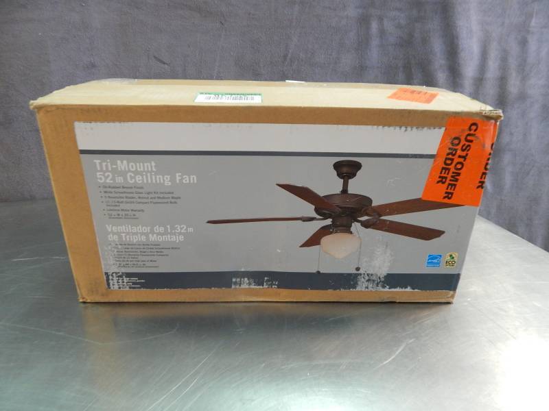 lot 2325 image: Tri-Mount 52 Ceiling Fan