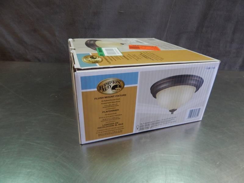 lot 2338 image: Hampton Bay Flush Mount Fixture