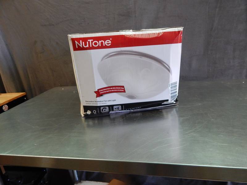 lot 2340 image: Nutone Decorative Ventilation Fan With Light